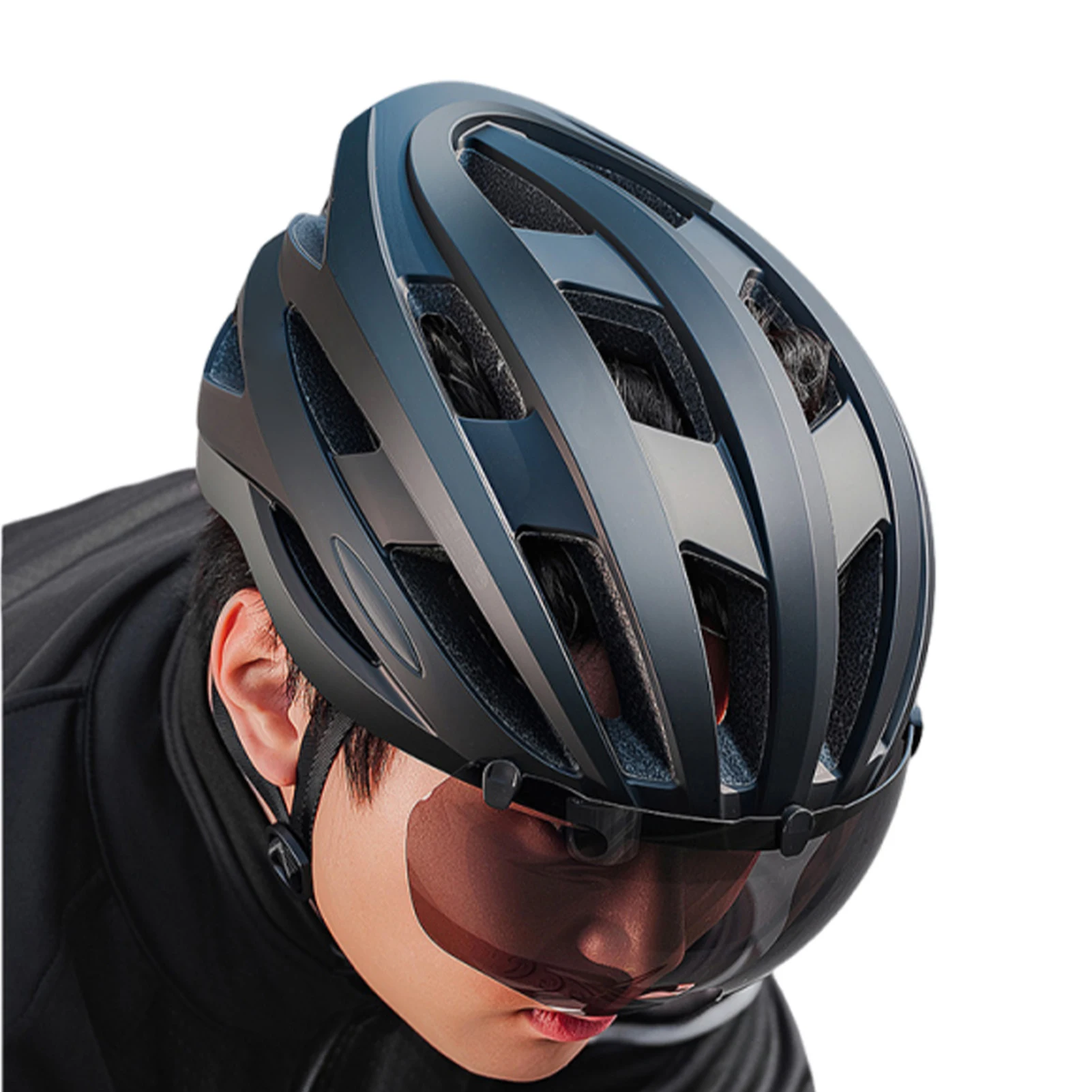 

Велосипедный шлем для мужчин и женщин, магнитные очки, солнцезащитный козырек, 24 вентиляционных отверстия, велосипедные шлемы, защита для велосипедов, электросамокатов и горных велосипедов