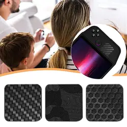 Carbon Fiber Patterned Stickers For Legion Go Gaming Console Stickers Cover Case Handheld Gaming Protector Accessories