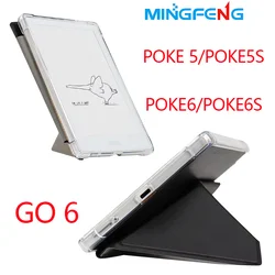 for Onyx boox poke5/6s Protective case Reader Leather Go 6 ePaper deformable Horizontal and Vertical Screen Support Lightweight