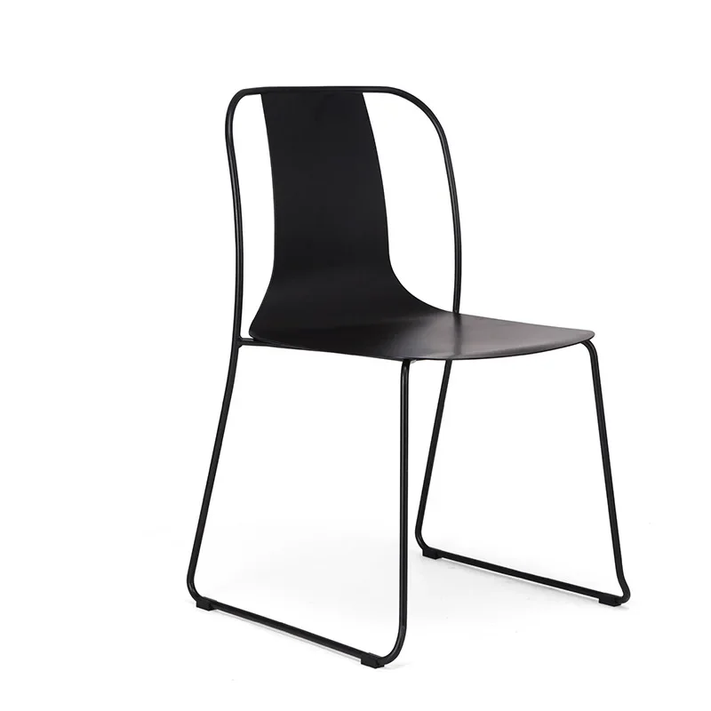 Modern minimalist metal chair