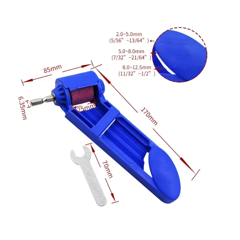 Portable Drill Grinding Machine General Iron Straight Shank Twist Drill Bit Grinder