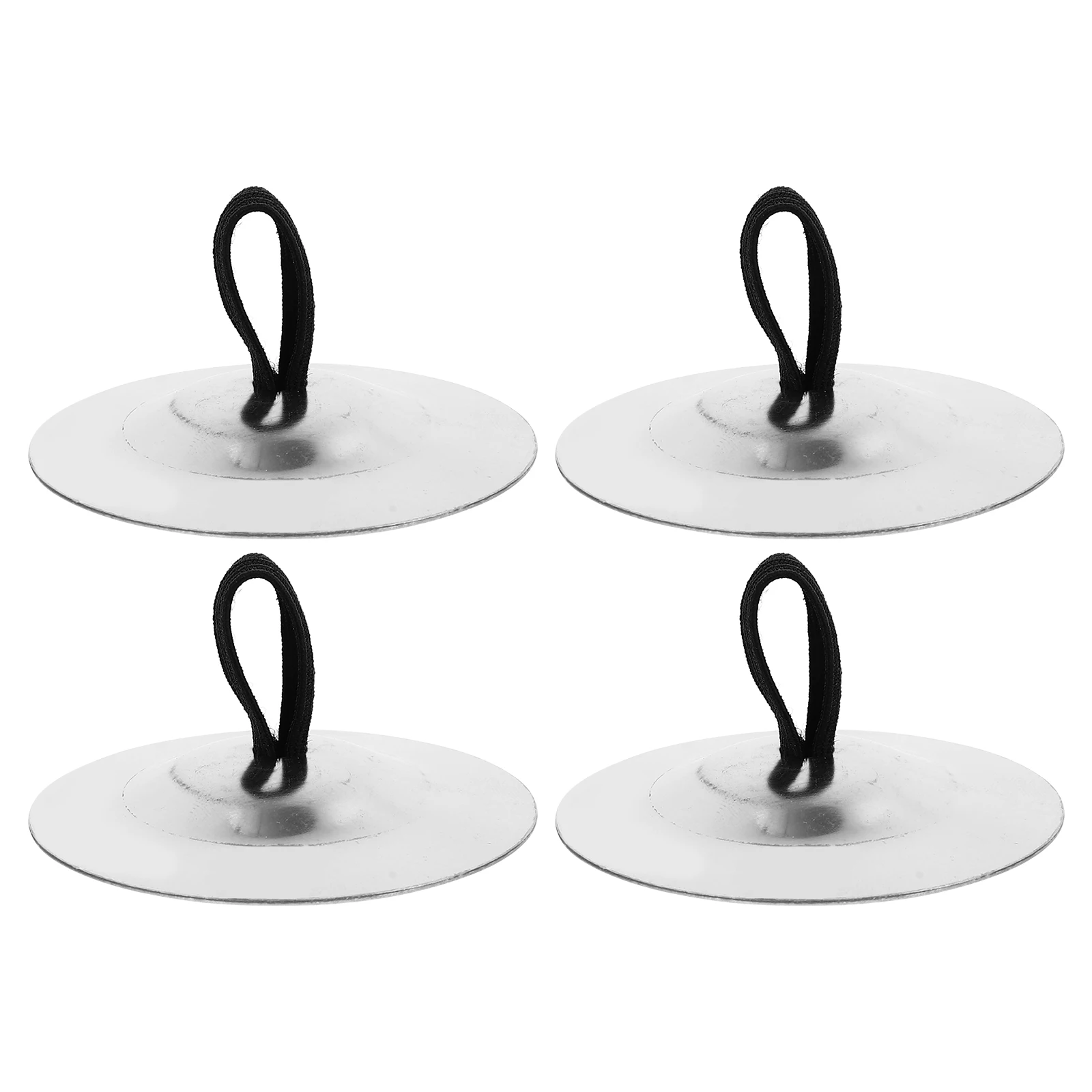 

4pcs Copper Finger Cymbals Kids Musical Instrument Durable Mini Size Dance Entertainment Practical Children Bronze