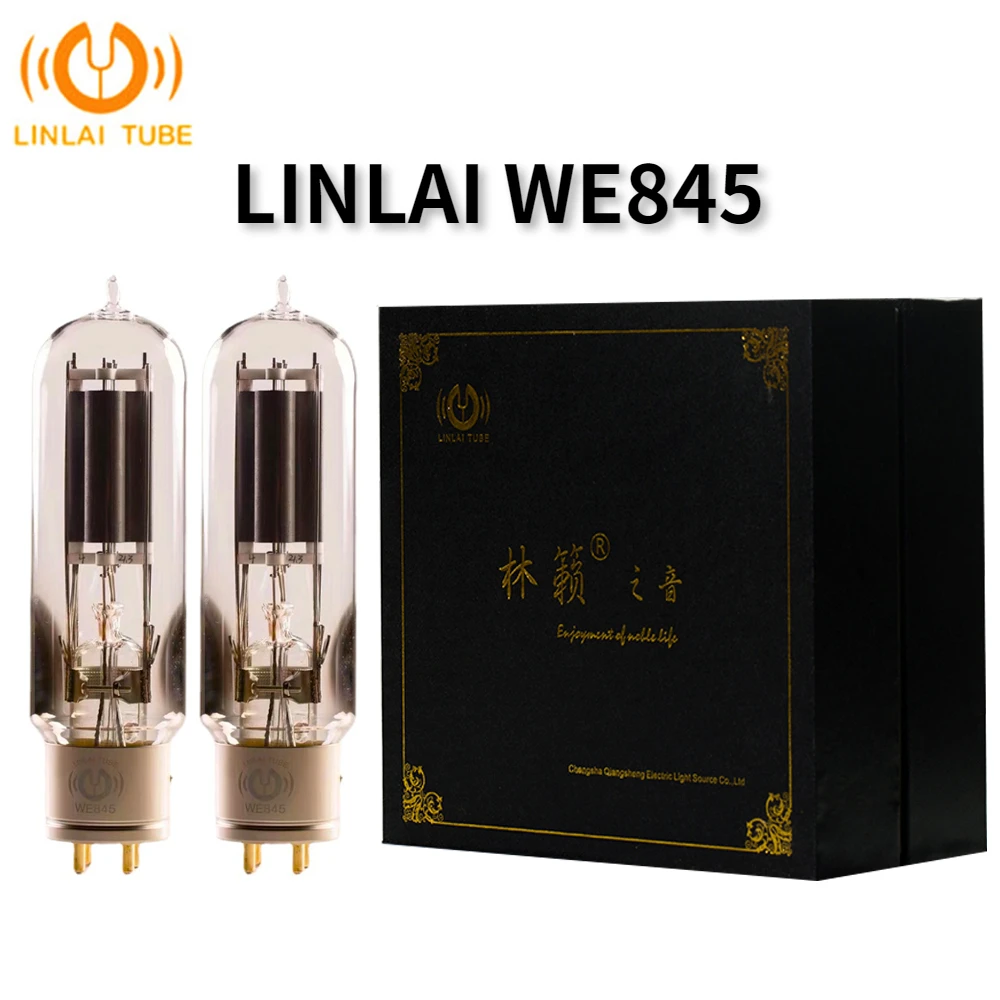 LINLAI WE845 Vacuum Tube HIFI Audio Valve Replace 845 Electronic Tube Amplifier Kit Diy Genuine Precision Matched Quad