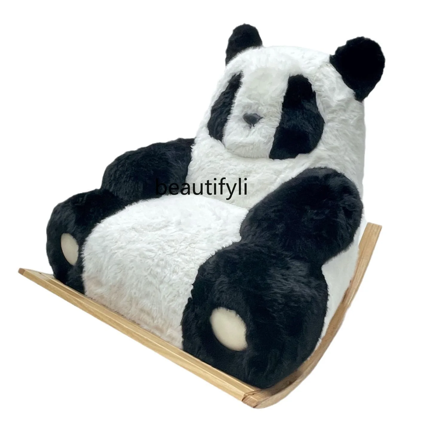 Giant panda sofa chair living room furniture two-dimensional sofa bedroom bed creative size apartment