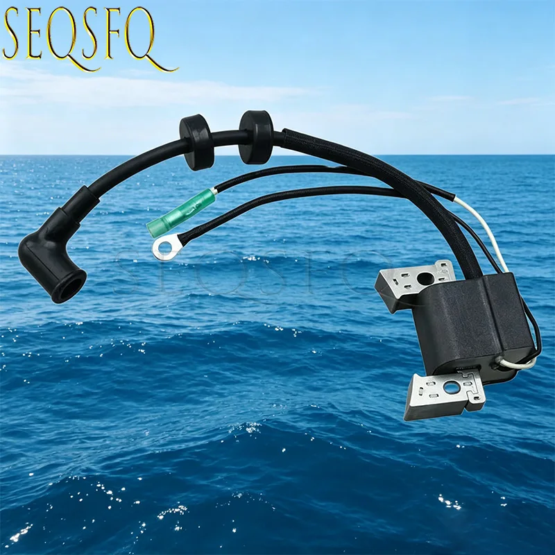 Катушка зажигания 6bx-85571 для лодочных моторов Yamaha F4L F4B F4S F5A F6L F6S F6C F6 4-тактных, 6BX-85571-00, аксессуары для лодочных двигателей