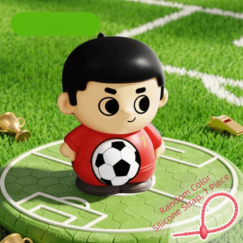 Music Rebound Decompression Squeeze Cute Design Football Player Pinch Press Football Shape Football Squeeze