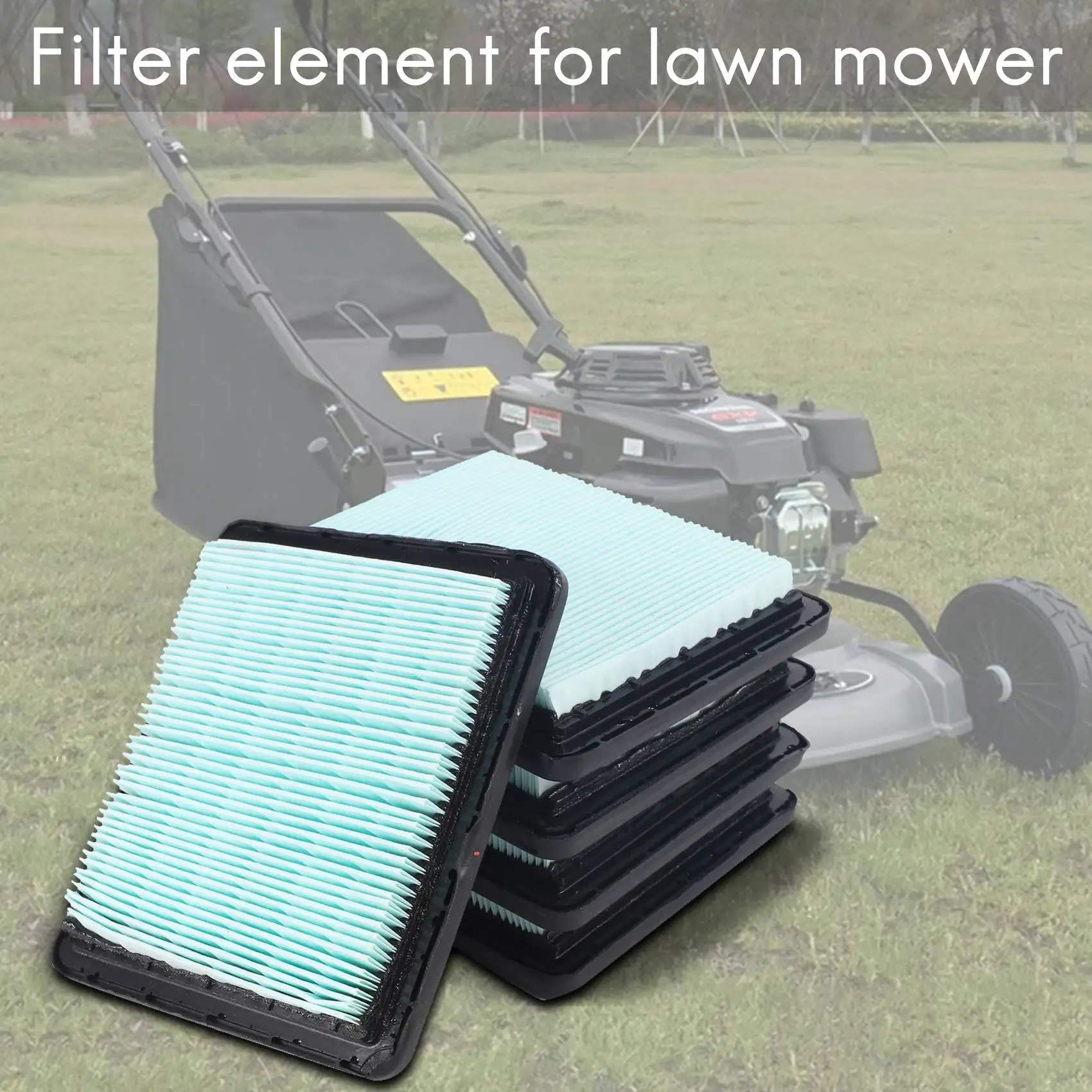 5er Pack 17211-zl8-023 Luftfilter, kompatibel für Honda GCV160 GCV190, für Husqvarna 7021p, Premium Rasenmäher Luftfilter