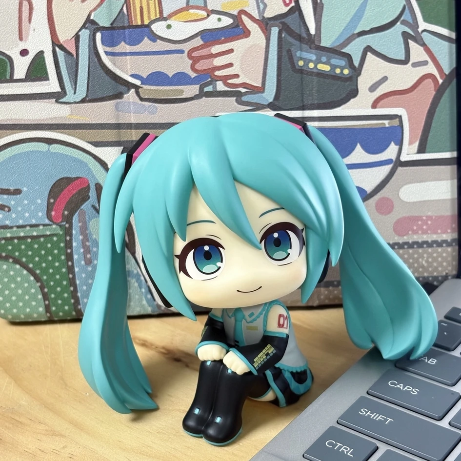 

Оригинальная коллекционная фигурка Megahouse 11 см Hatsune Miku Meiko Look Up, модель-украшение, игрушка, подарок