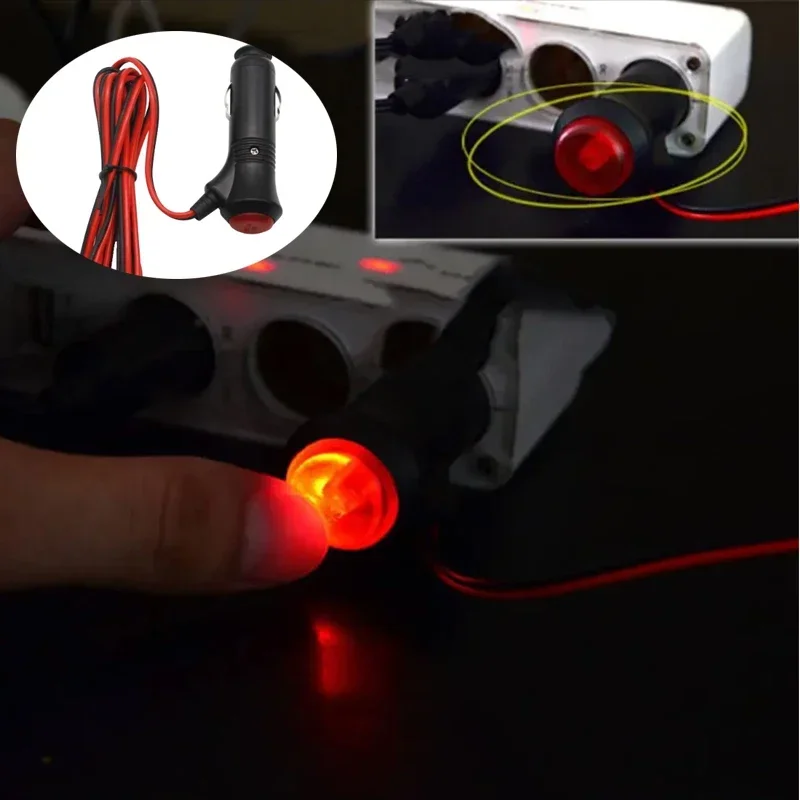 Universal Multifunctional Car Charger Power Cord Wirable Cigarette Lighter Plug 12V/24V Charger Distributor Car Accessories