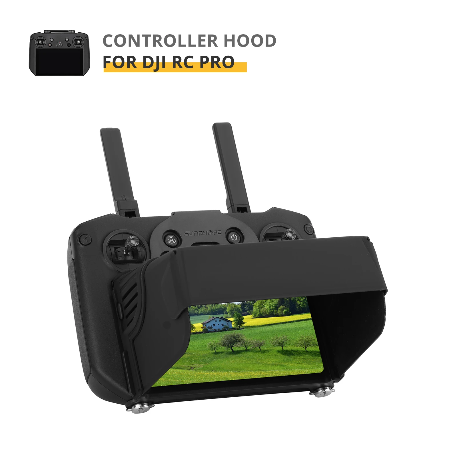 

Foldable Hood for DJI RC Pro Remote Control New Upgrade Smaller and Lightweight RC-PRO Mavic 3 Classic Mini 3 Controller Hood