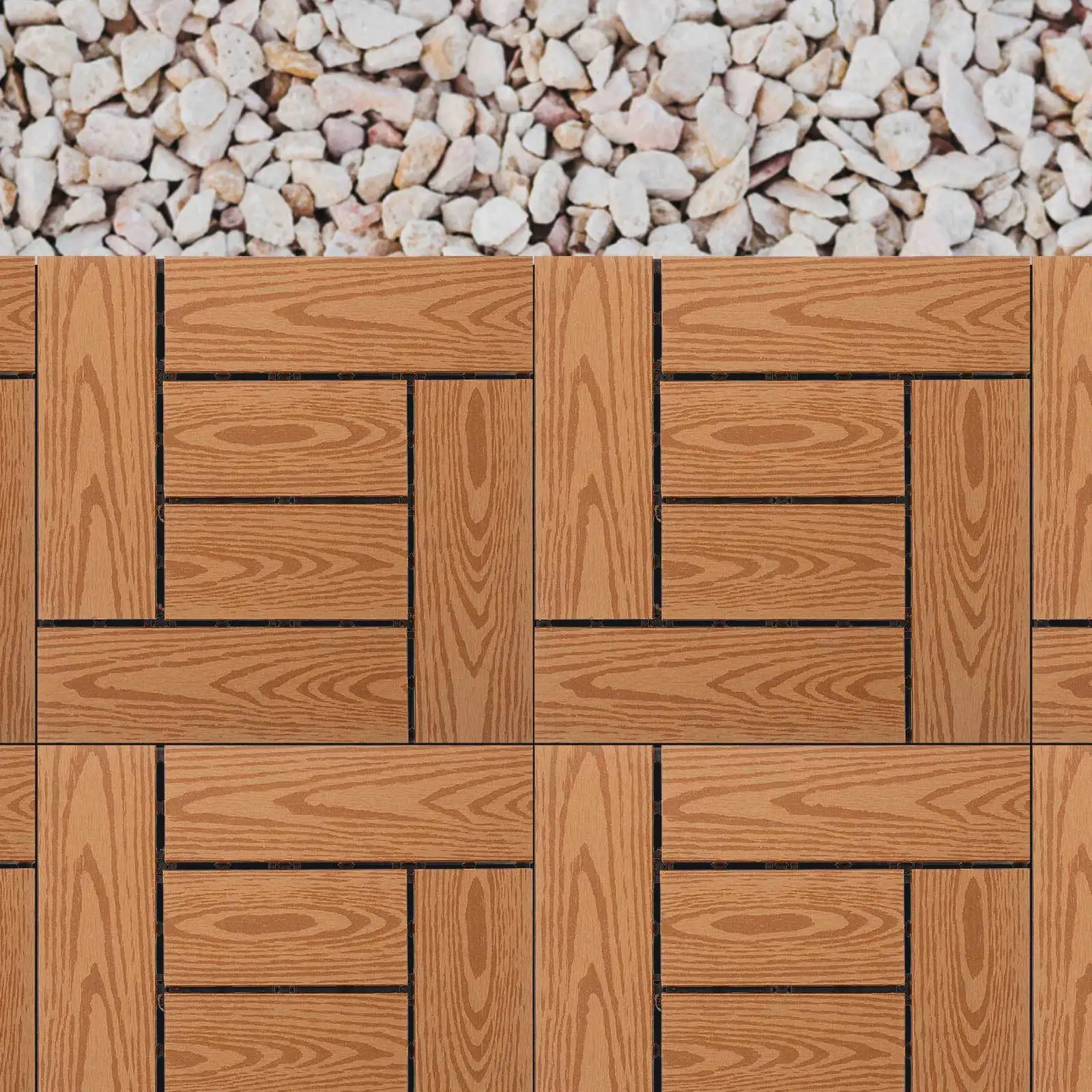 

Напольная плитка премиум-класса с блокировкой, прочная устойчивая к атмосферным воздействиям уличная настил для заднего двора, балкона, крыльца, украшение для самостоятельной сборки