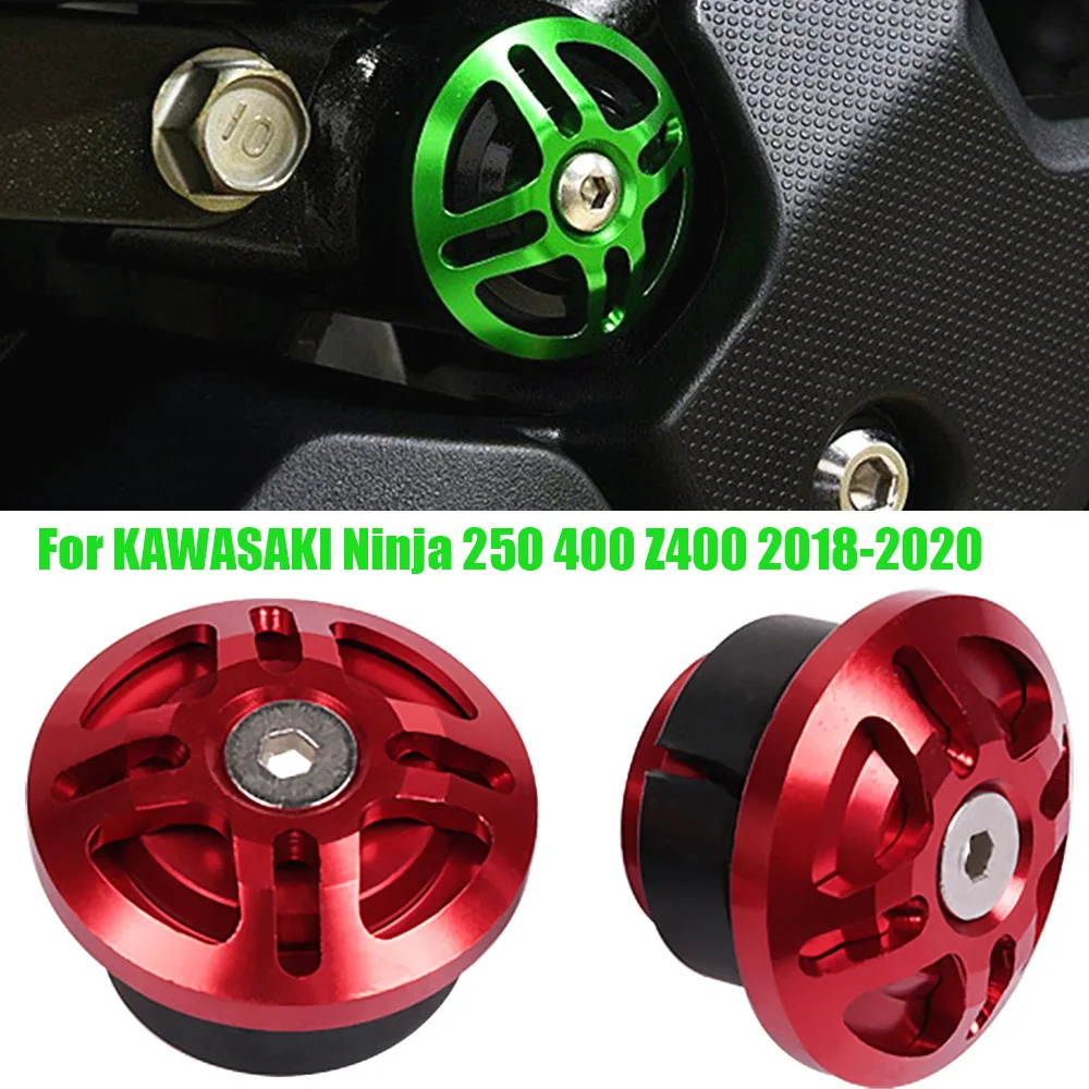 

Suitable for Kawasaki Ninja 400 NINJA400 Z400 Modified Body Plug Decorative Screw Cover CNC Aluminum Alloy Frame Cover