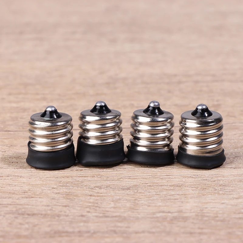 2개 E17에서 E12/E14로 변환 램프 홀더 LED 조명 라이트 베이스 컨버터 스크류 전구 소켓 어댑터 LED 절전 라이트 할로겐 램프 헤드