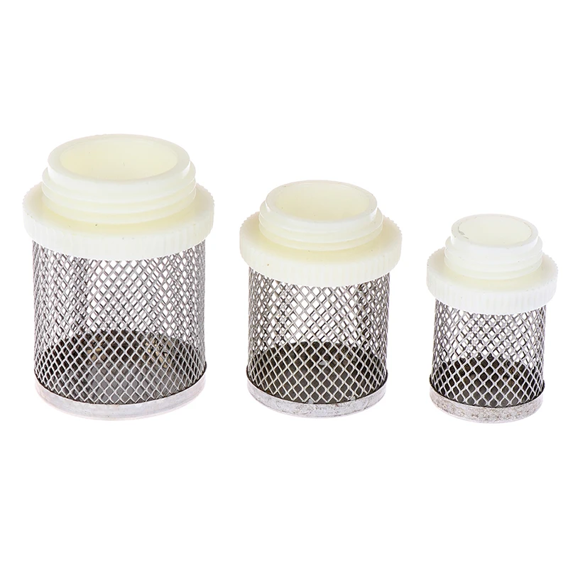 【F】1PC Stainless Steel Net Filter Garden Irrigation Water Pump Protect Hose Mesh Filter