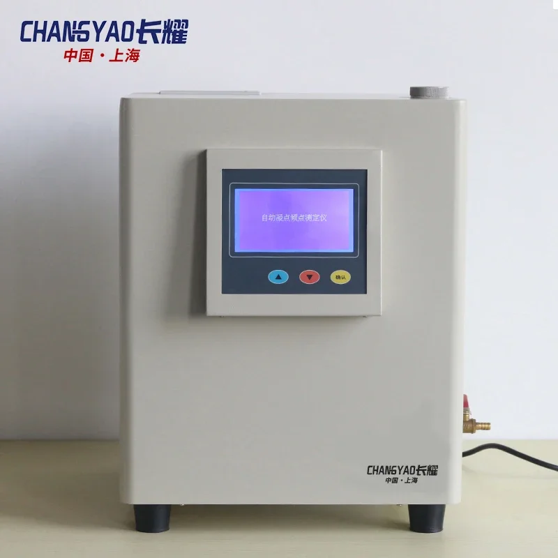 Full-Automatic Pour Point Tester Lubricating Oil Insulation Oil Analyzer Petroleum and Diesel Products Cold Filter Point Tester