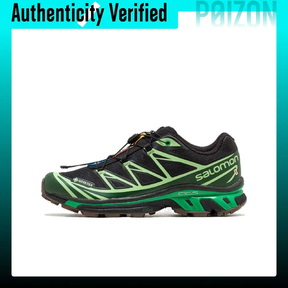 SALOMON XT 6 Low top Outdoor Shoes Men's Black L47292100