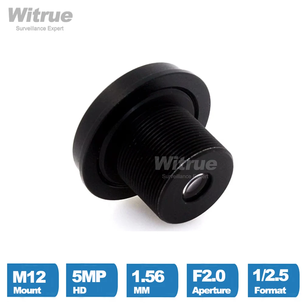 Witrue Fish Eye Lens 5 Mega Pixel 1.56mm F2.0 1/2.5\