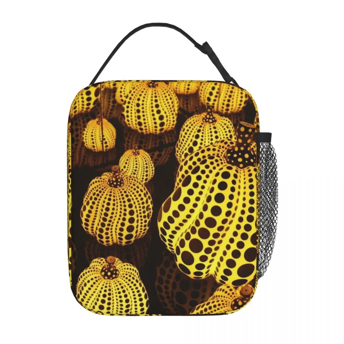 

Yayoi Kusama Insulated Lunch Bag Leakproof Lunch Container Cooler Bag Tote Lunch Box Beach Travel Bento Pouch