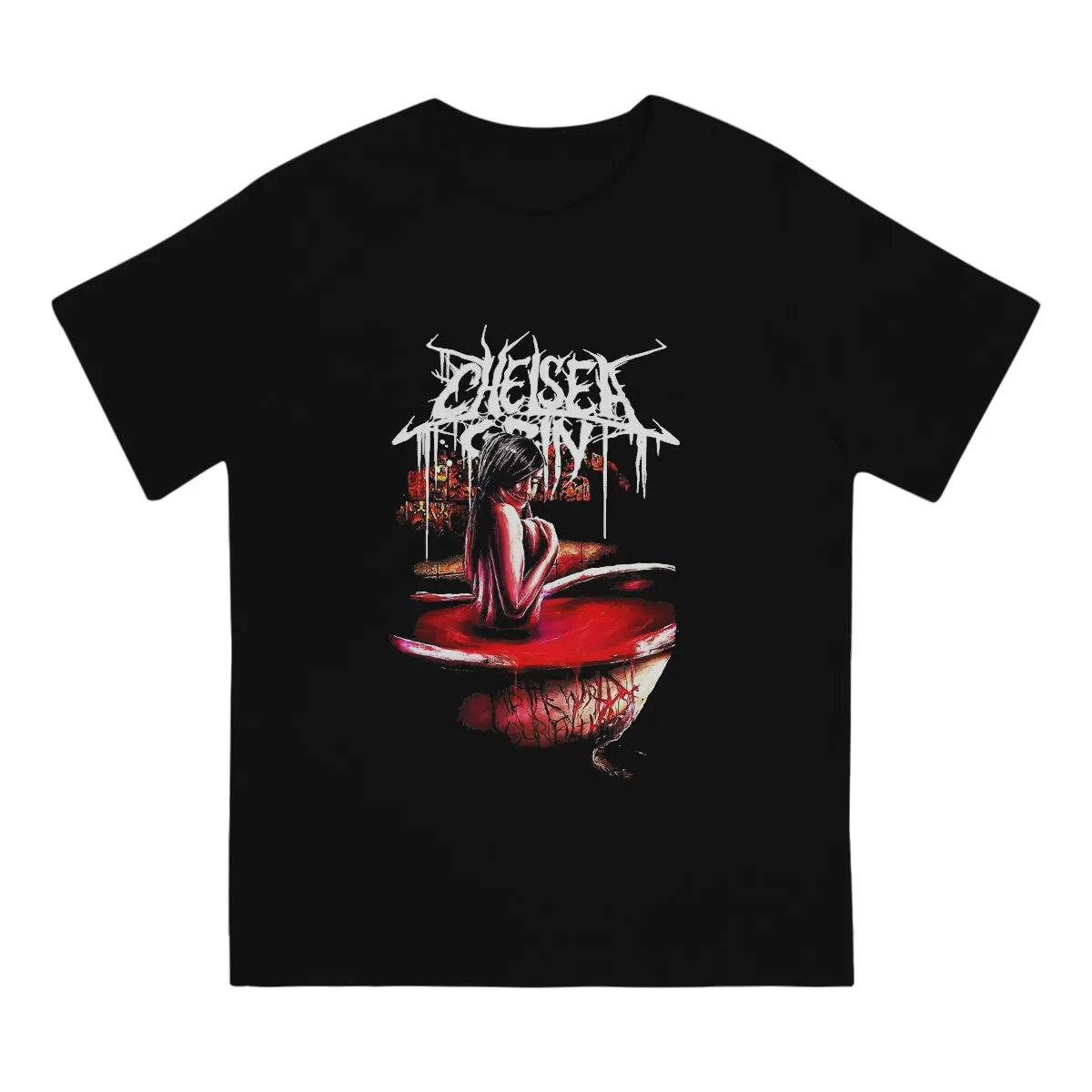 Rock Band Unique TShirt Chelsea Grin Leisure T Shirt Summer Stuff For Men Women