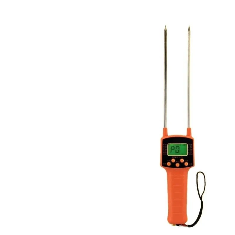 Grain Moisture Tester Wheat Corn Rice Water Content Meter Digital Voice Broadcast Portable Agriculture Farm Use Tool
