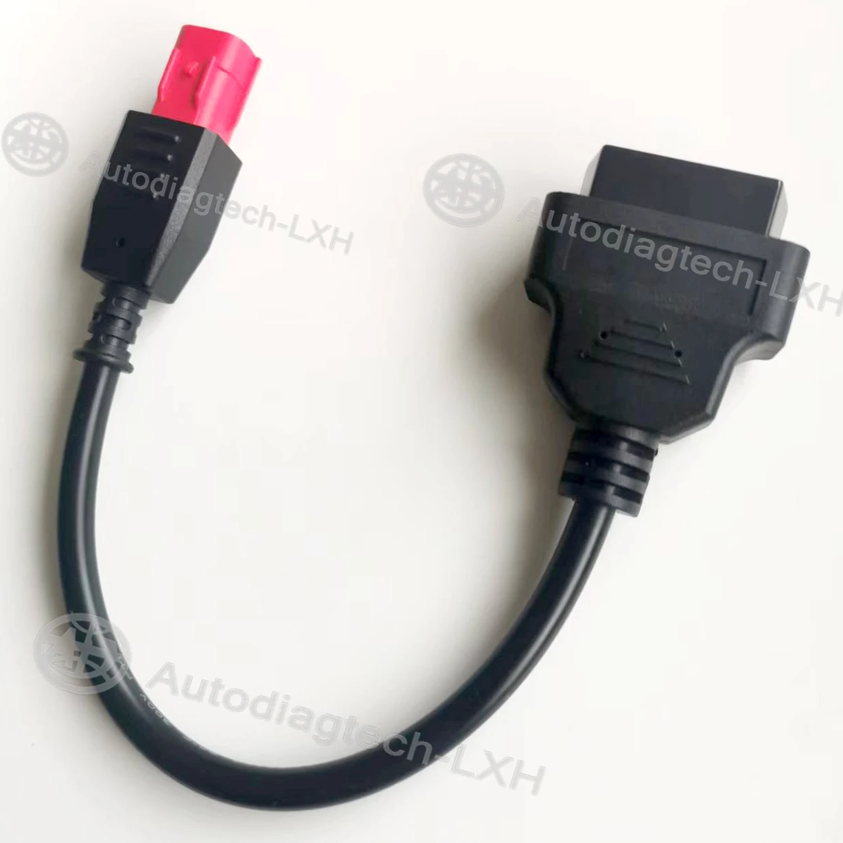 สายต่อขยาย OBDII สำหรับ Honda Yamaha Suzuki BENELLI 6 พิน เป็น 16 พิน สายเชื่อมต่อเครื่องมือวินิจฉัยรถจักรยานยนต์ OBD