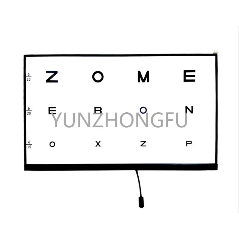 

Monitor Visual Acuity Vision Chart for Eye Test and Vision Screening Big Size 23.5 Inch Screen LCD Visual Chart