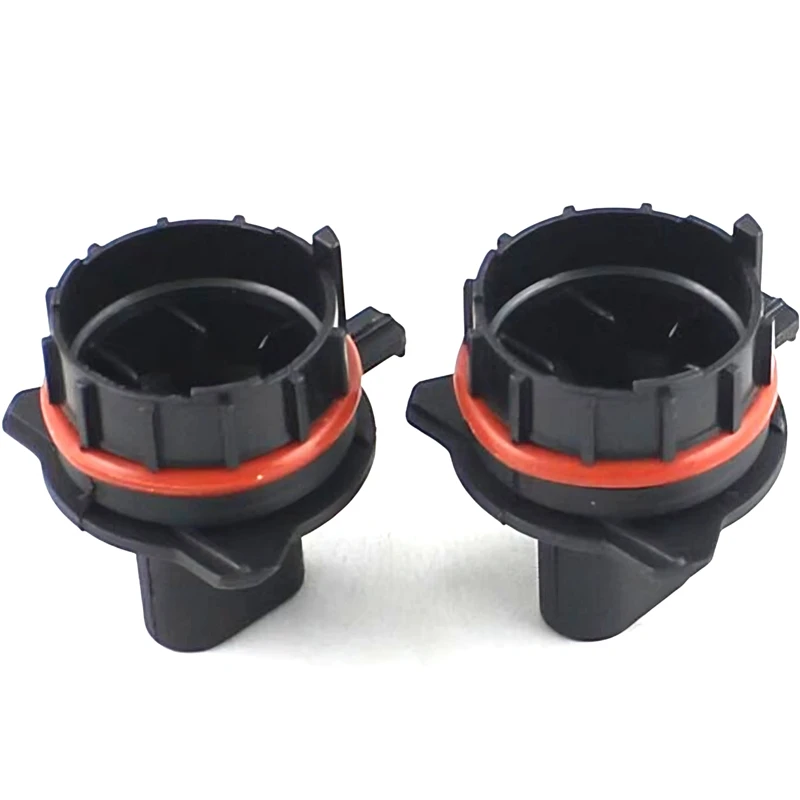 Rockeybright 2pcs H7 hid xenon bulb holder adapter hid lamp base for bmw e39 e60 520 530 728li H7 xenon bulb HID for BMW E39 E60