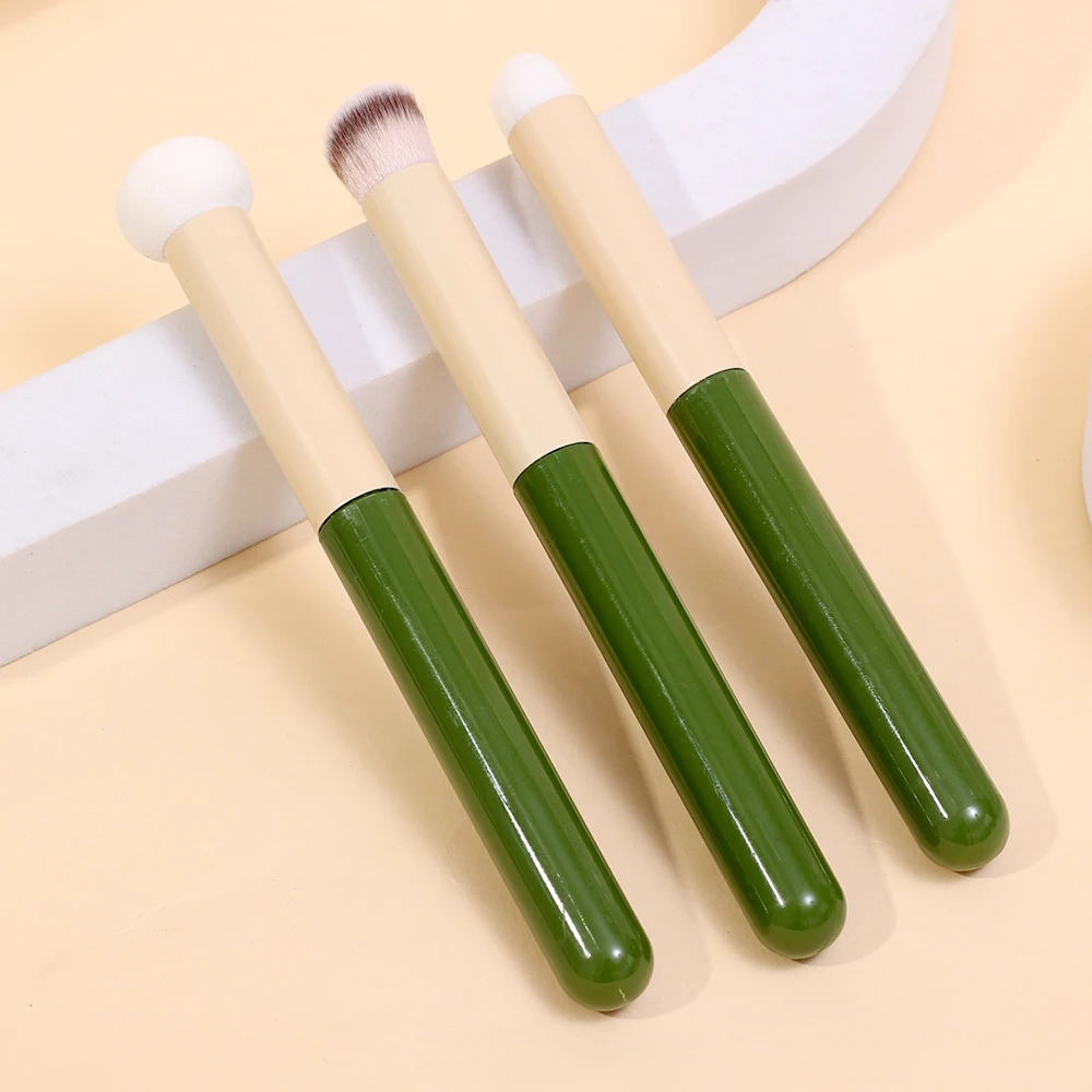 Sponge Head Concealer Brush Cover Spots Dark Circles Lipstick Makeup Brush Blending Eyeshadow Contour Cosmetic Brush Makeup Tool