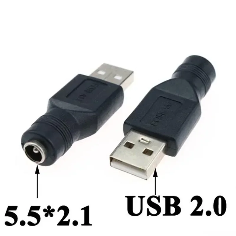 Dc Power Man Naar Vrouw 2.5X0.7 6.5*4.4 4.0X1.7 3.0*1.1 5.5*2.5 Type C USB Na 5.5*2.1 Plug Converter Laptop Adapter Connector