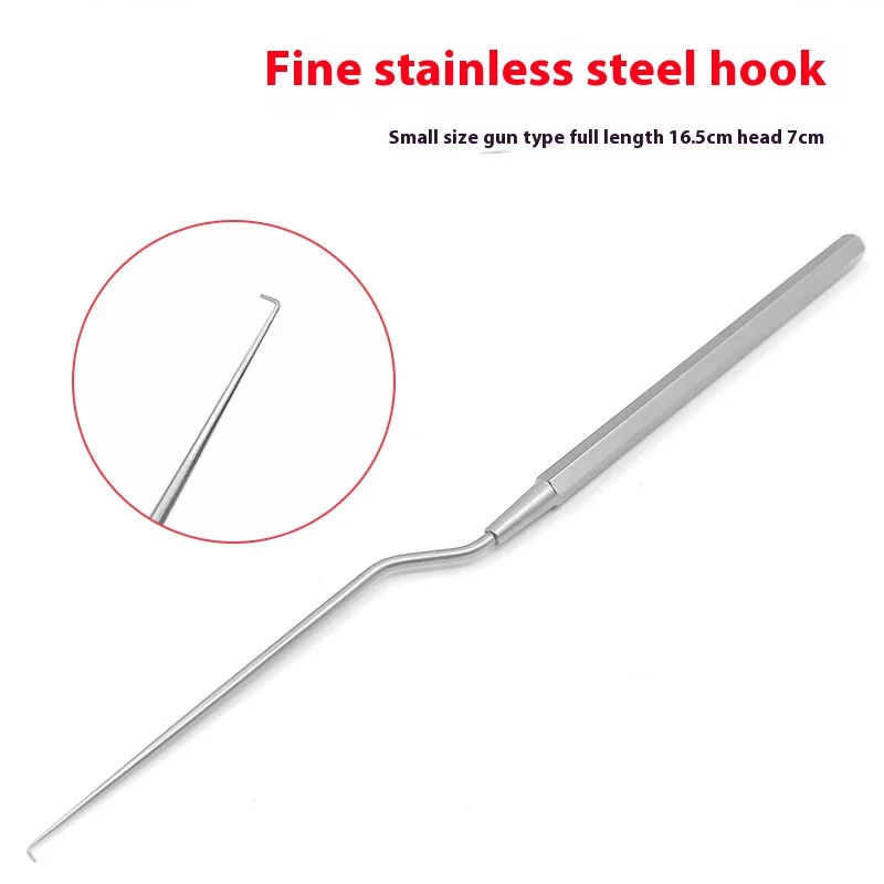 Stainless steel cerumen hook ear pick ear wax ear shovel ear spoon hard earwax tool ear lift ear tool