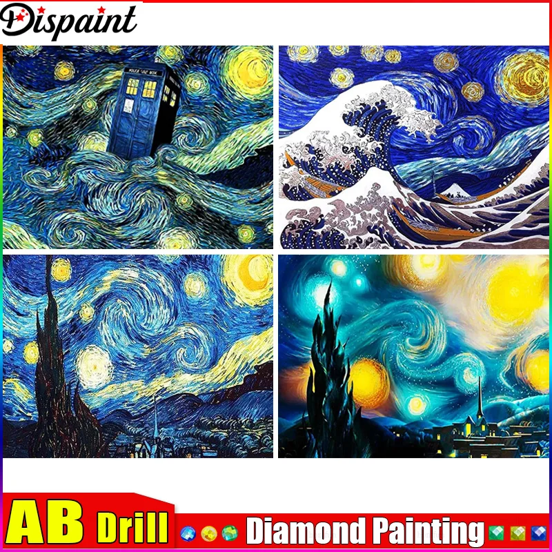 Dispaint AB Diamond Painting Full Square/Round Diamond