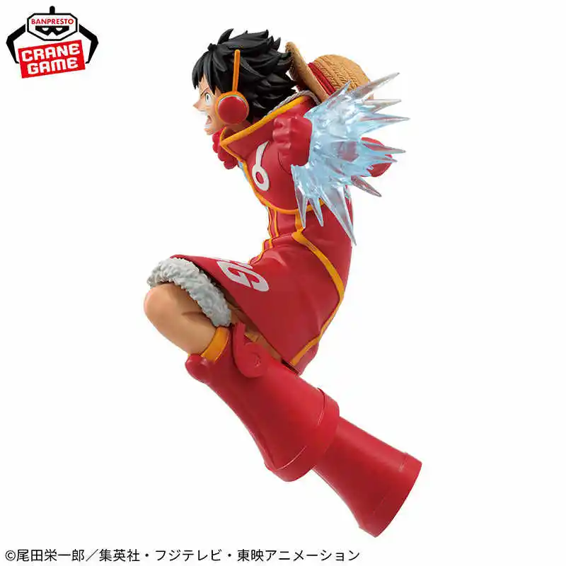 Oryginalna figurka akcji Bandai Banpresto One Piece BRC Egghead Monkey D. Luffy Moment of Battle Anime Model Zabawki Prezent na urodziny