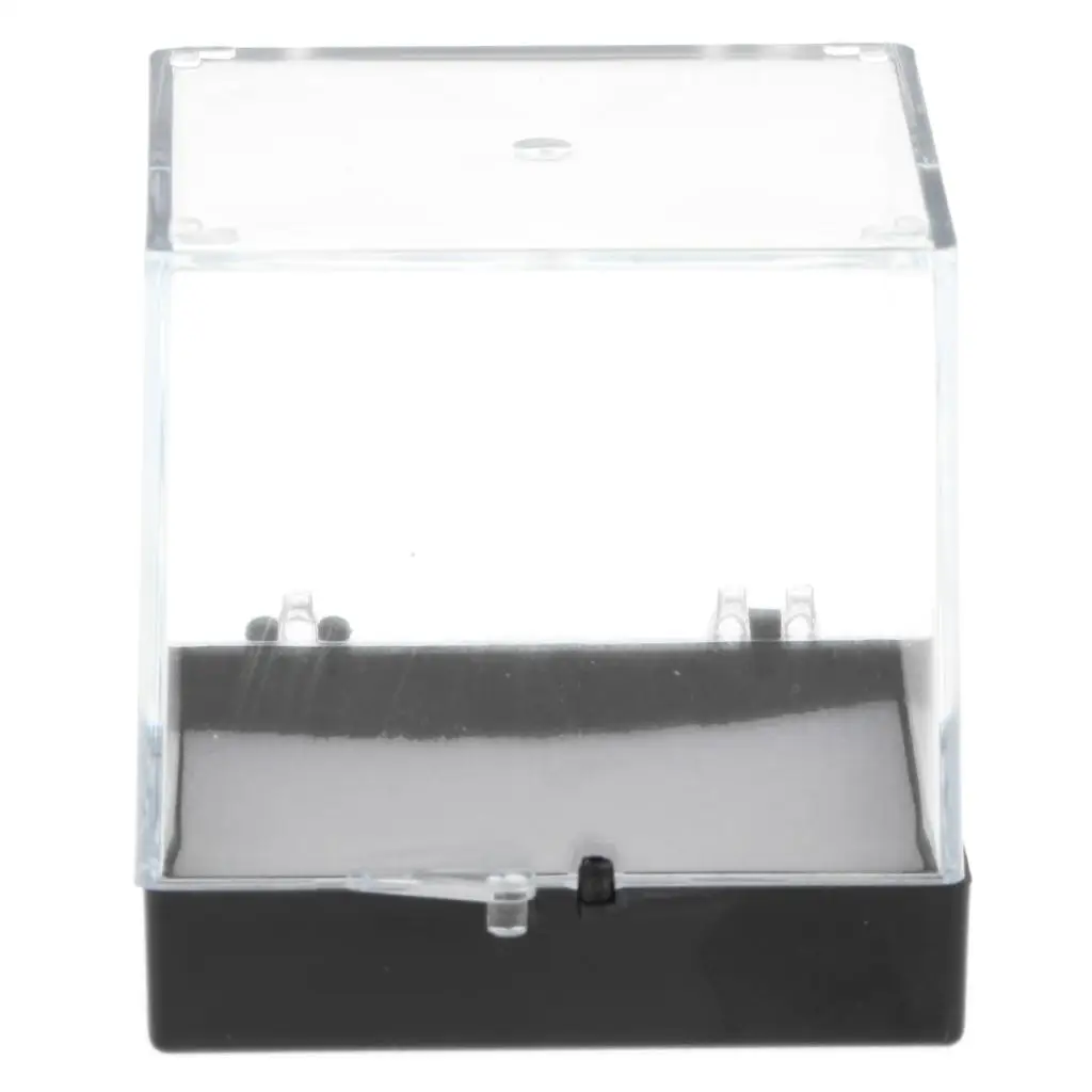 

Transparent Display Case Small display box for Rock & Mineral Collectibles Gift