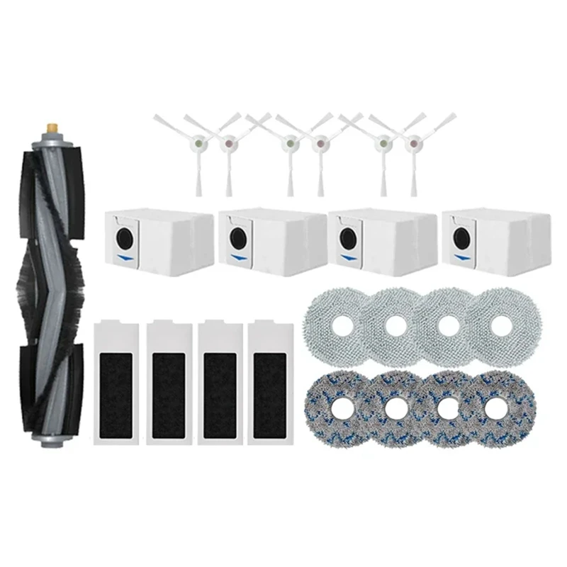 

Робот-пылесос Ecovacs Deebot T20 OMNI T20e T20 Pro, основная боковая щетка, фильтр Hepa, швабра, тканевый мешок для пыли, аксессуары