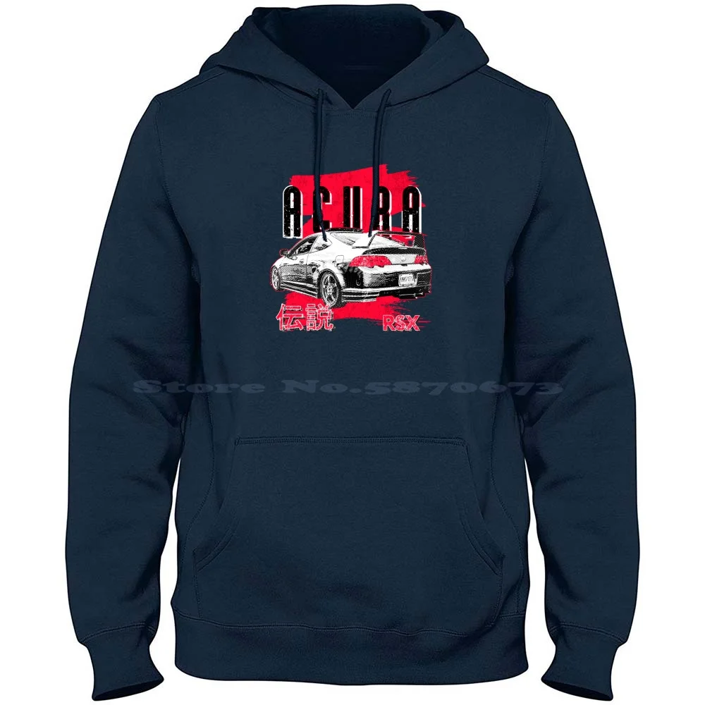 Rsx Type S | Classic Jdm Car 100% Cotton Hoodie Rsx Generations Machine Japan Auto Classic Vintage Old School Retro 1990