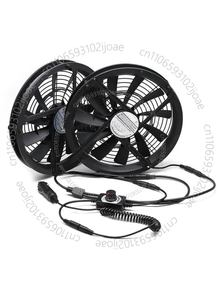 12V Groot luchtvolume 25 cm Cm RV Auto Zelfrijdende reisventilatie en koeling Afzuigventilator 25030 Licht en eenvoudig te installeren - afbeelding 2