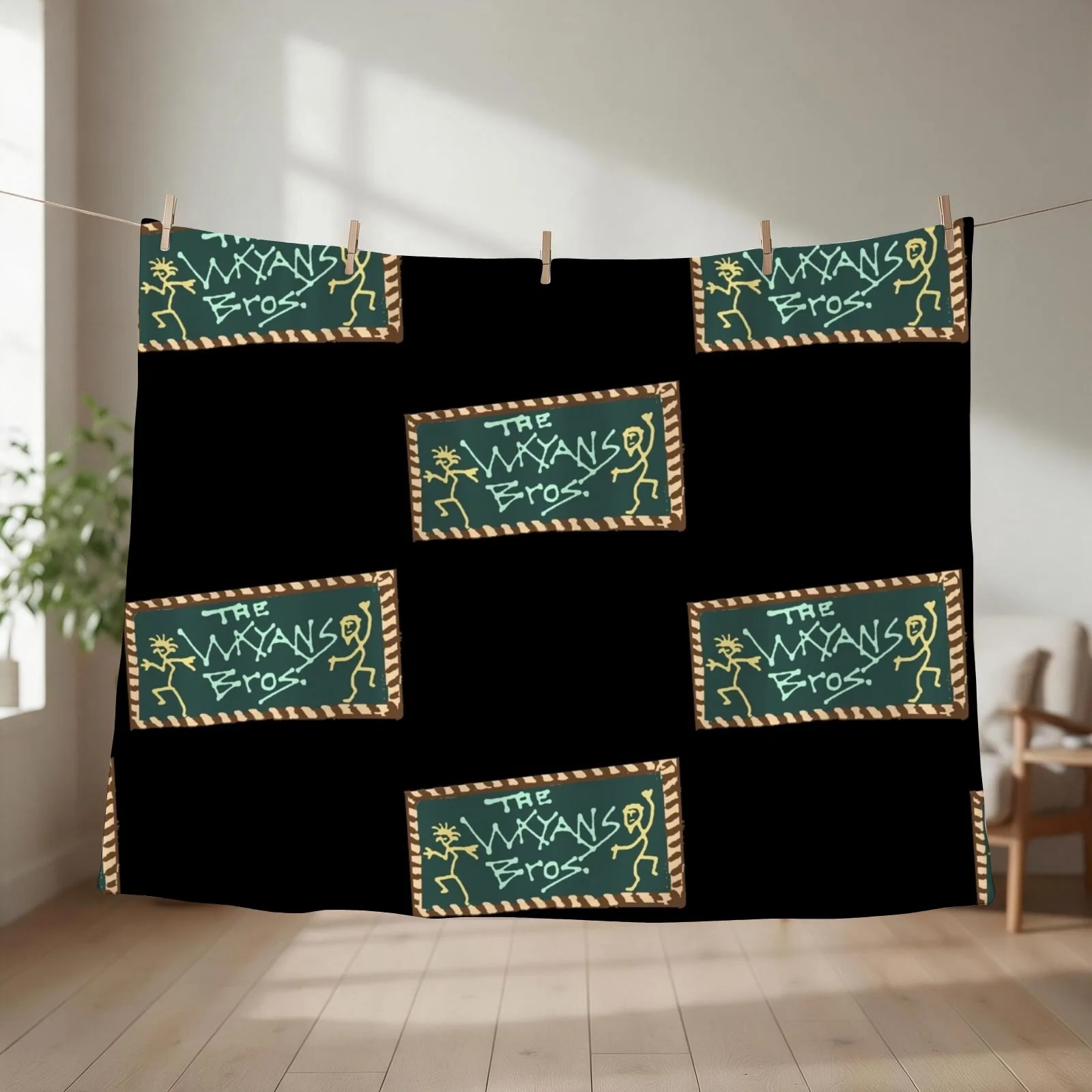 The Wayans Bros. Logo Classic Throw Blanket christmas gifts For Baby Soft Beds Moving Blankets