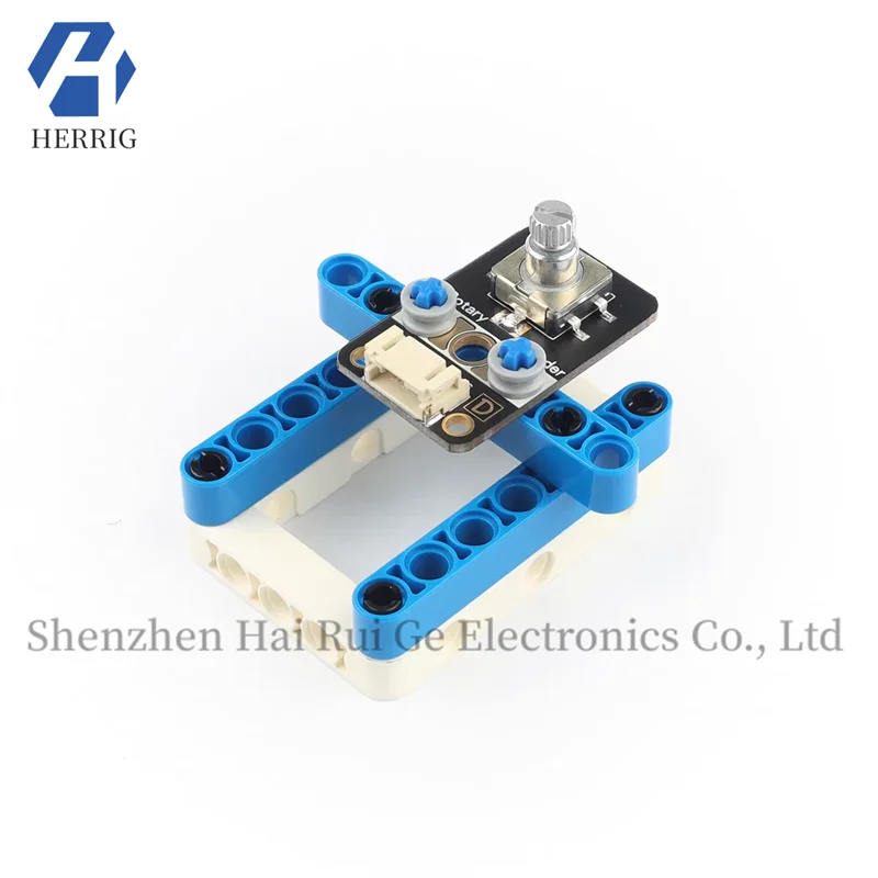 Sensor posisi rotary encoder YFROBOT EC11AB kompatibel dengan papan kontrol Arduino dengan lubang blok bangunan