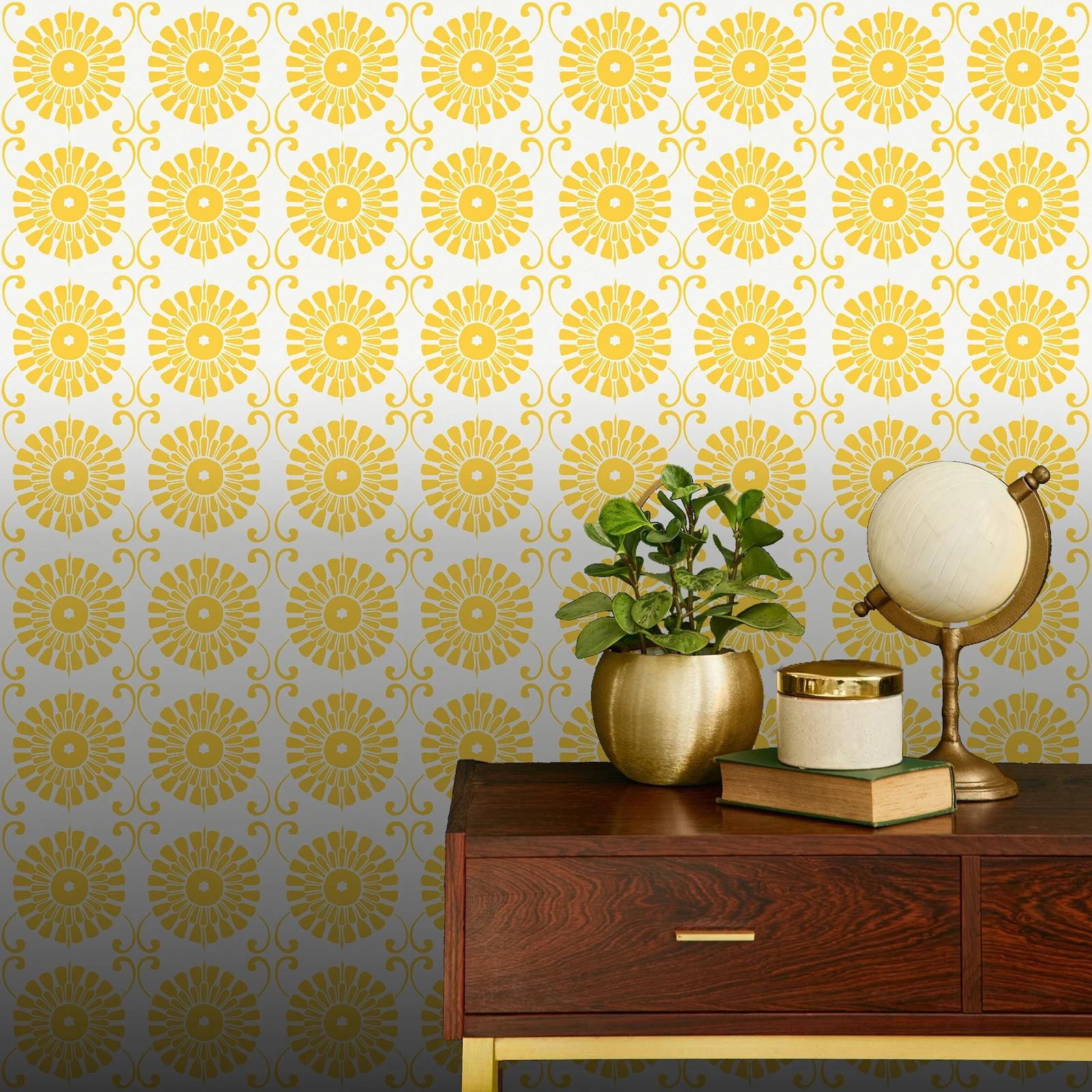 

Самоклеящиеся обои с ярким цветочным принтом, украшения для дома для солнечных комнат, отшелушивание и наклейка, кухонные обои, индивидуальный цвет, БЕСПЛАТНО ПВХ