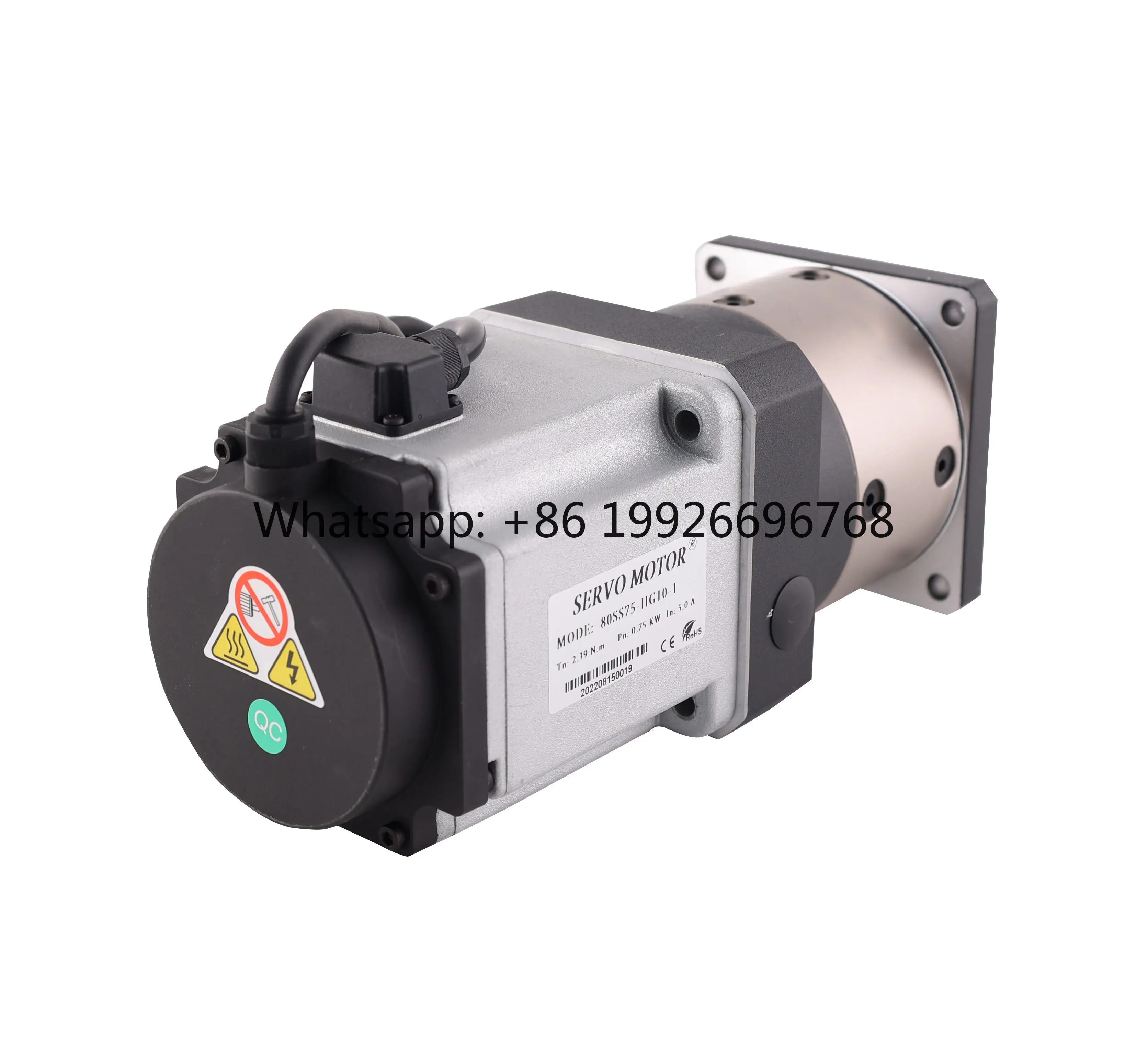 

Hanpsoe High Performance Reduction Gear Servo Motor 5.0a 2.39n.M 80SS75-Hg10-1 750w Geard Ac Servo Motor