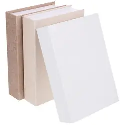 3pcs Luxury Fake Books For Decoration Living Room Decorative Book Coffee Table Bedroom Bookends Props Room Storage Faux Books