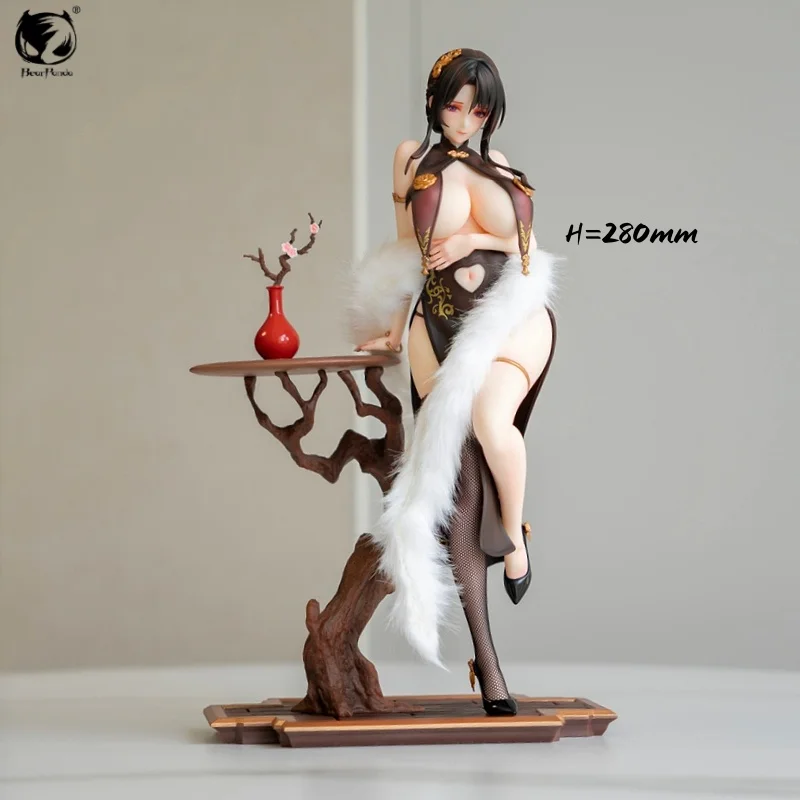 

In Stock Original Bearpanda Phoenix Auspice Figurine China Dress Series Youfen Laiyi Anime Chinese Style Cheongsam Collection