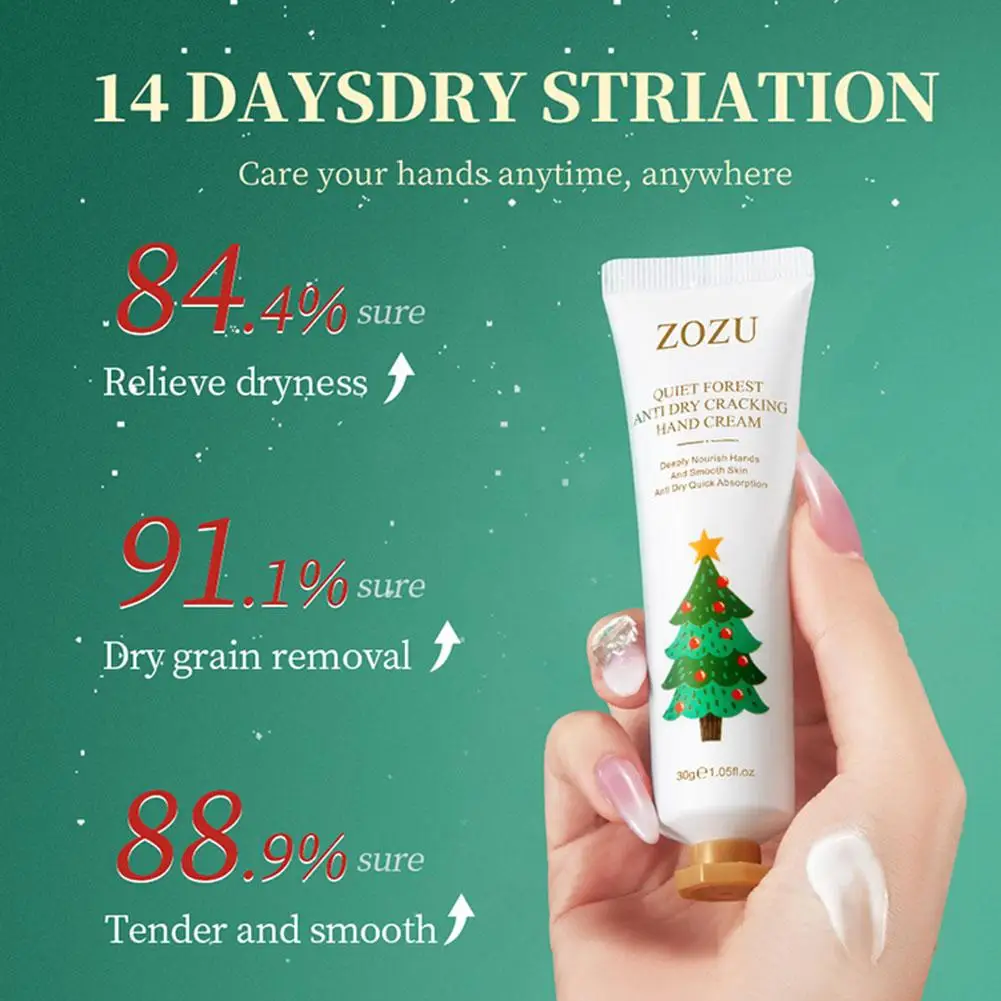 3PCS Christmas Hand Cream Gift Set-creamy Moisturizer For Dry Hands, Perfect Gift For Women, Daily Hand Care