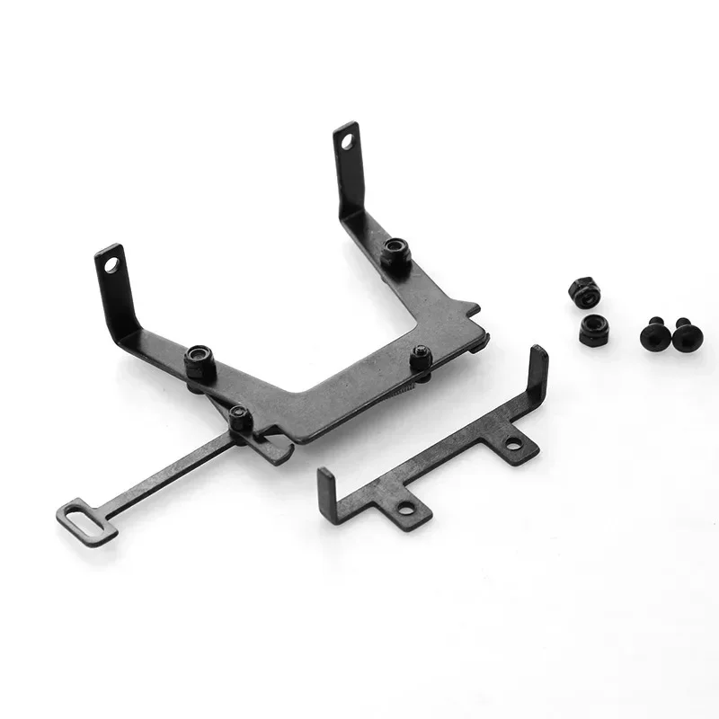 Stainless Steel Cab Lock Catch Assembly for TAMIYA 1/14  Trailer Truck Tractor Car Spare Parts