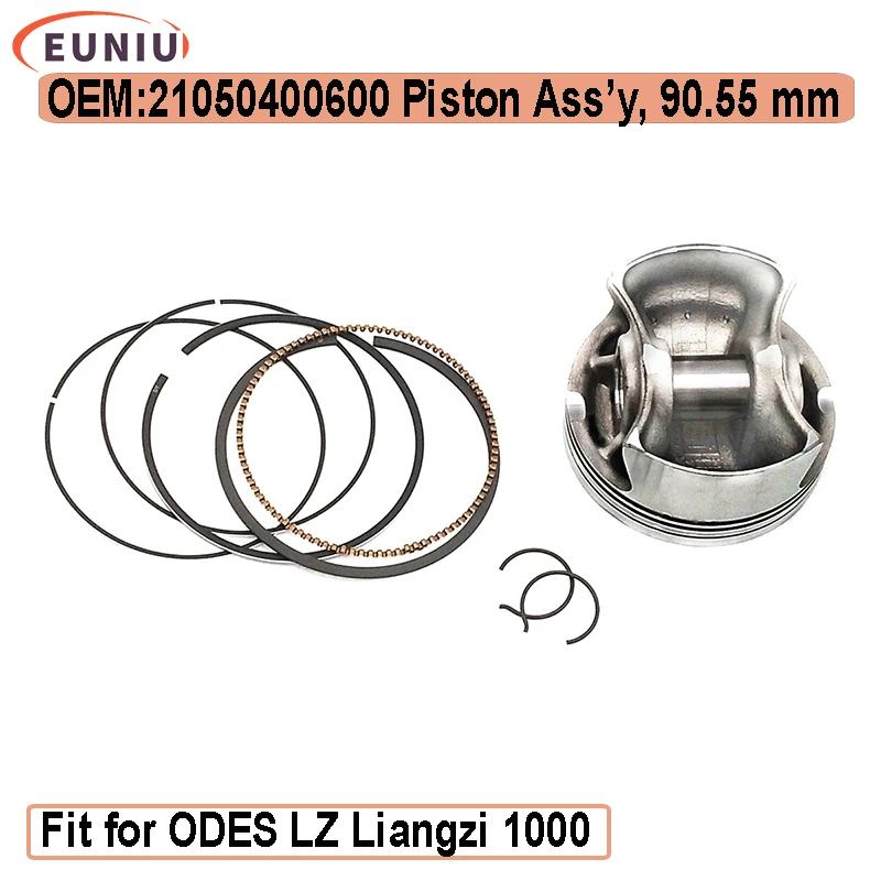 

Piston kit For ODES LZ Liangzi 1000 Engine Parts Quad ATV UTV GO KART 21050400600