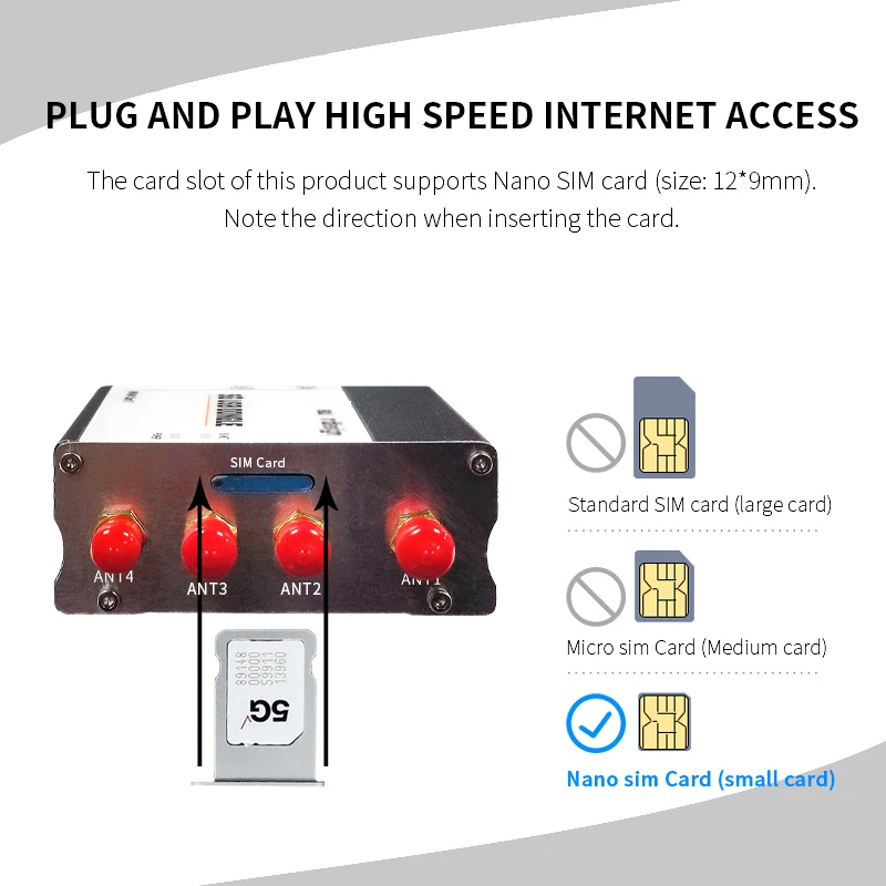 جهاز توجيه 5G صناعي جديد 5G CPE 2.5Gbps محمول 5G مع 5G NR SA/NSA