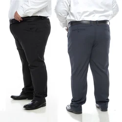 Mens Plus Size Formal Pants for Work Plus Size 48 50 52 Men Formal Suit Pants Business Casual Long Trousers