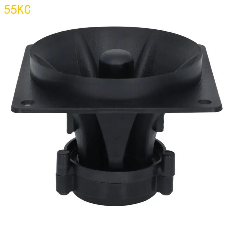 

55KC Highly Power 3Inch Square Horn Tweeter Buzzers 4-8Ohm 75-150W Buzzers Treble For Versatility Use Clear Sound Quality