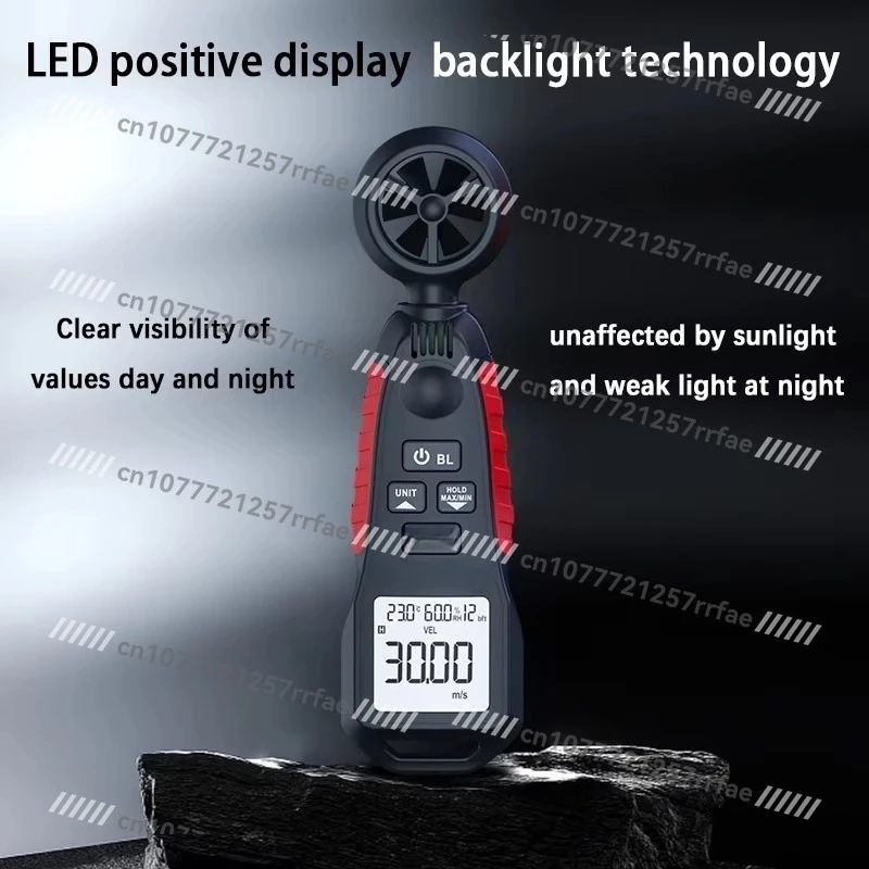ZT-FS1 Mini Handheld Digital Anemometer Anemometer High Precision Measuring Instrument Sensor Handheld