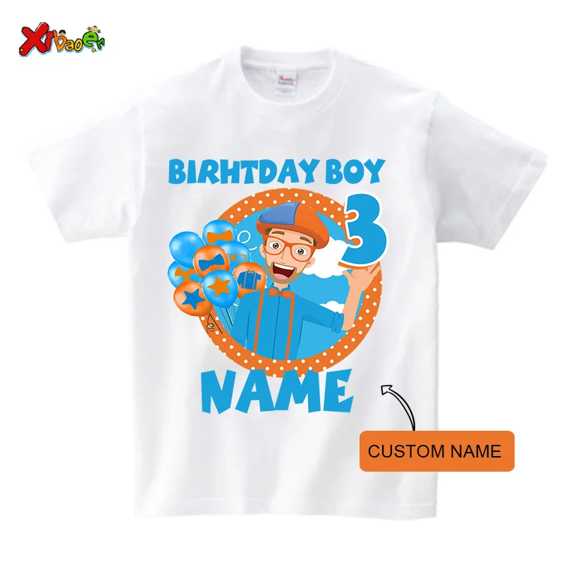 Birthday Boy Shirts Boys Family Matching Outfits Kids Birthday Party Shirt  Personalized Name 3th Family Birthday Party Outfits